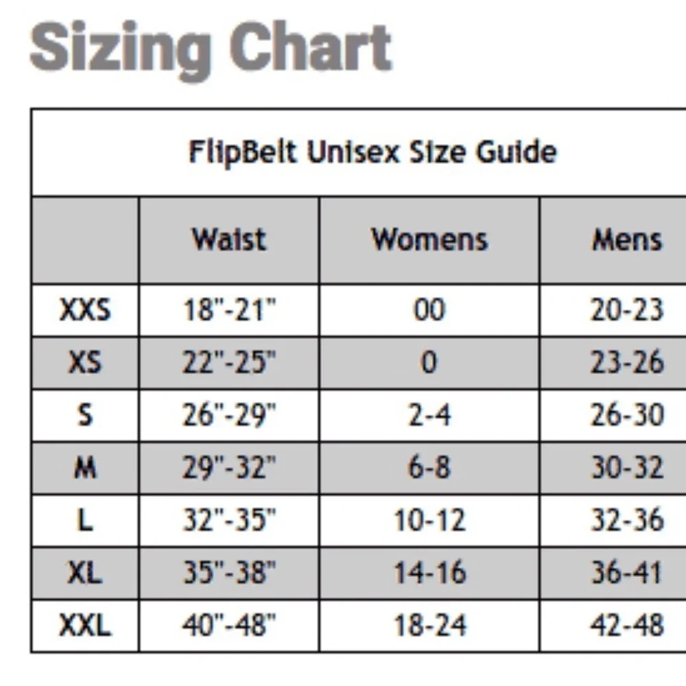 FlipBelt Aqua Running Waist Belt with Zipper - Picture 5 of 6